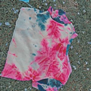 Tie-dye crop top